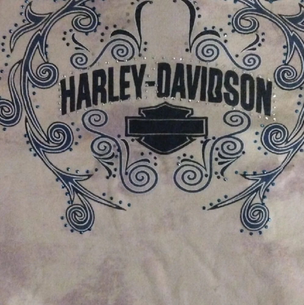 Women's Harley Davidson long sleeve shirt - Picture 3 of 4